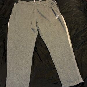Adidas Gray Sweatpants with Logo